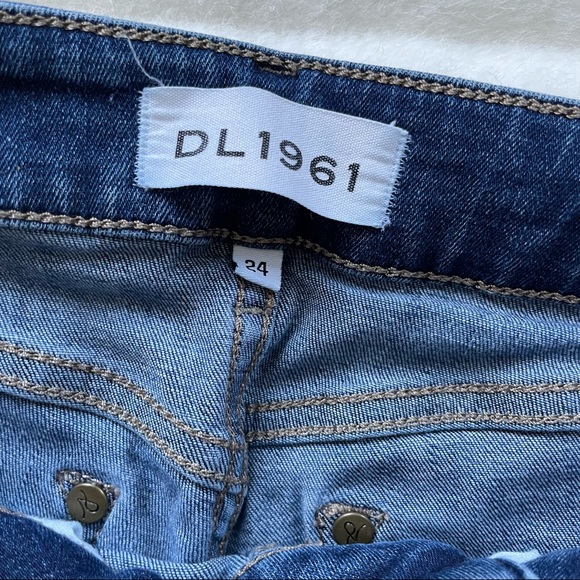 DL1961 Wagner Petite Ankle Legging in Blade - Picture 4 of 12